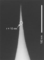 NanoSensors AR-NCH 大长径比轻敲模式AFM探针